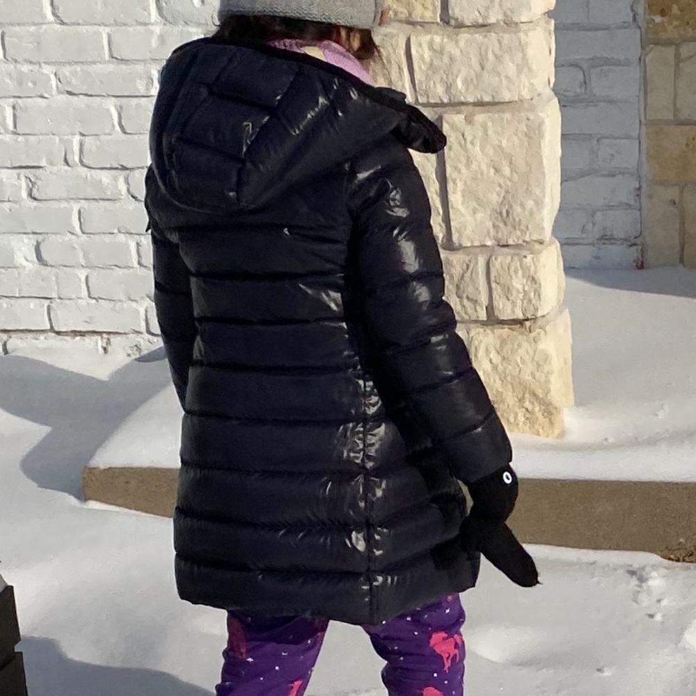 Moncler girls puffer Moka Long Down Jacket